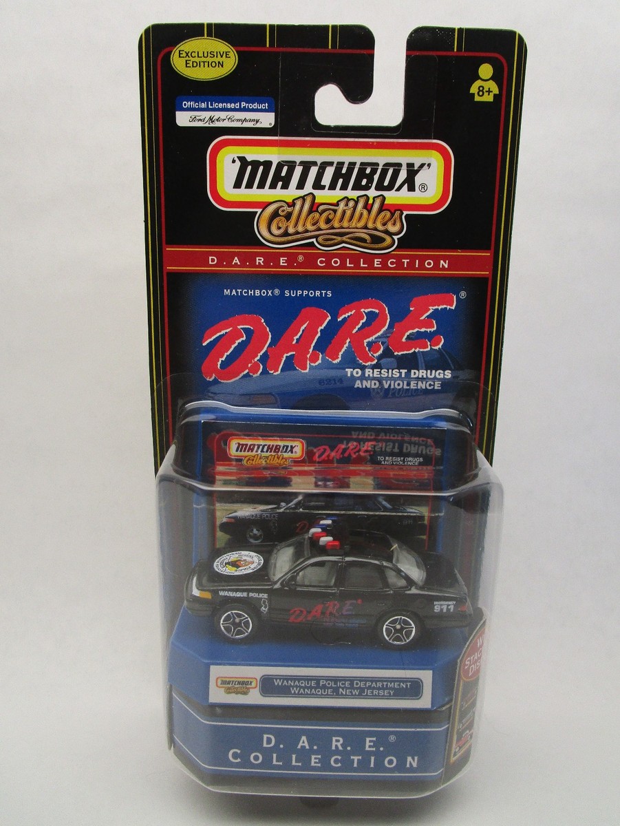 Matchbox Collectibles 1999 DARE D.A.R.E. Wanaque Police New Jersey