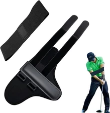 Golf Wrist Training Aid with Golf Swing Band, Golf Wrist Correction Trainer