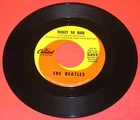 THE BEATLES "TICKET TO RIDE" / "YES IT IS"  1965 HIGH GRADE 45 CAPITOL NEAR MINT
