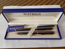Waterman Paris Cofanetto set con Penna Stilografica e Penna a sfera nuovo