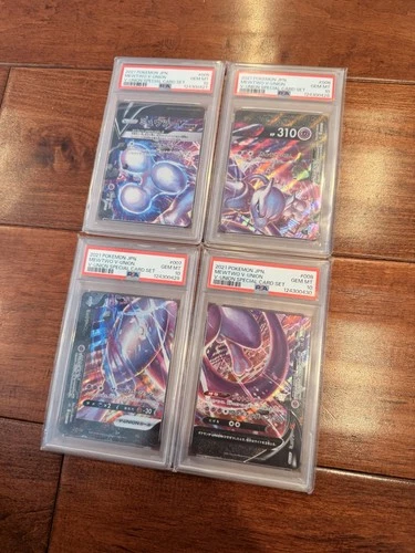 Pokemon 2021 Mewtwo V-Union Special Card Set Sequential Set PSA10 (Japanese)