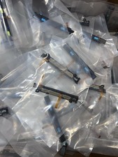 100X Complete Nintendo Switch Joy-Con Rails Set W/ Flex Button Rail repair part