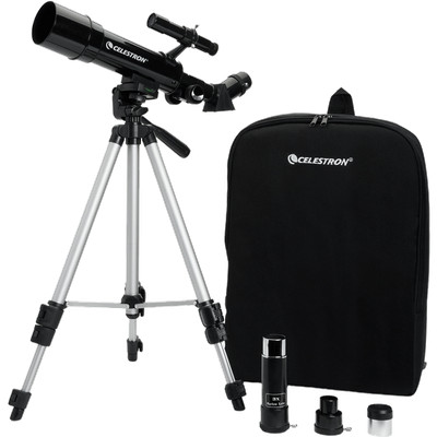 Celestron 21038 Travel Scope 50 tragbares Refraktor-Teleskop mit Rucksack - ...