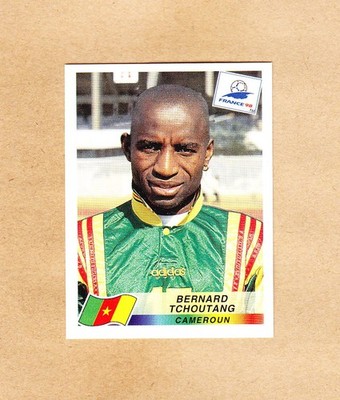 Panini - FIFA World Cup - France 98 - Bernard Tchoutang - Cameroon