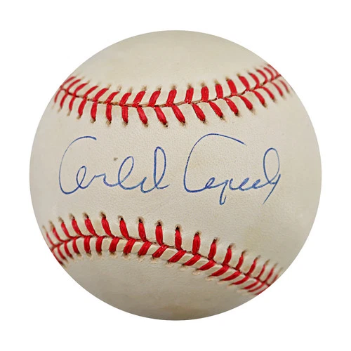 Orlando Cepeda San Francisco Giants Autographed ONL Baseball JSA COA