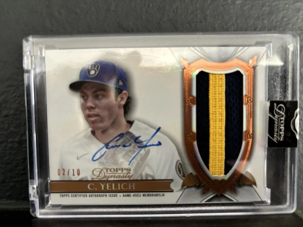 Christian Yelich Baseball Sports Trading Cards & Accessories 