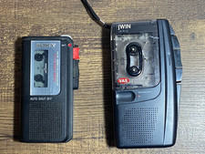 Sony M-470 Handheld Micro Cassette Tape Voice Recorder  jWIN JX-R15 PARTS ONLY