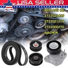 Gates Belt Tensioner Pulley Set For MERCEDES-BENZ C230 C280 C300 C350 CL550 E350