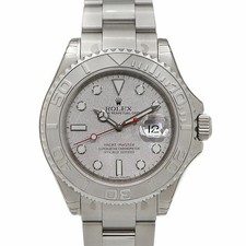 ROLEX Yachtmaster Rolesium 16622 Silver Case Size 40mm Men's Used Watch #41207