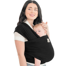 Baby Wrap Carrier - All in 1 Original Baby Carrier Newborn to Toddler Sling, Eas