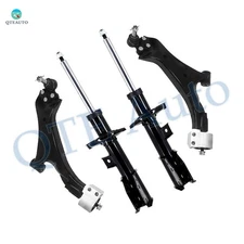 Set of 4 Front Lower Control Arm Ball Joint-Strut To 2010-2017 Chevrolet Equinox