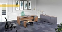 ArbeitszimmermöBel BüRo Set Schreibtisch Couchtisch Sideboard MöBel Braun