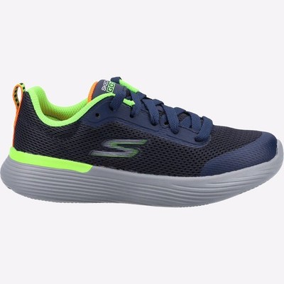 Skechers Go Run 400 V2 MEMORY FOAM Junior Freizeit Fitness Gym Spiel Turnschuhe Navy