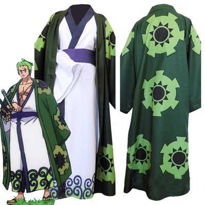 Kimono Wano Kuni Country Roronoa Zoro Kostüm ONE PIECE Cosplay