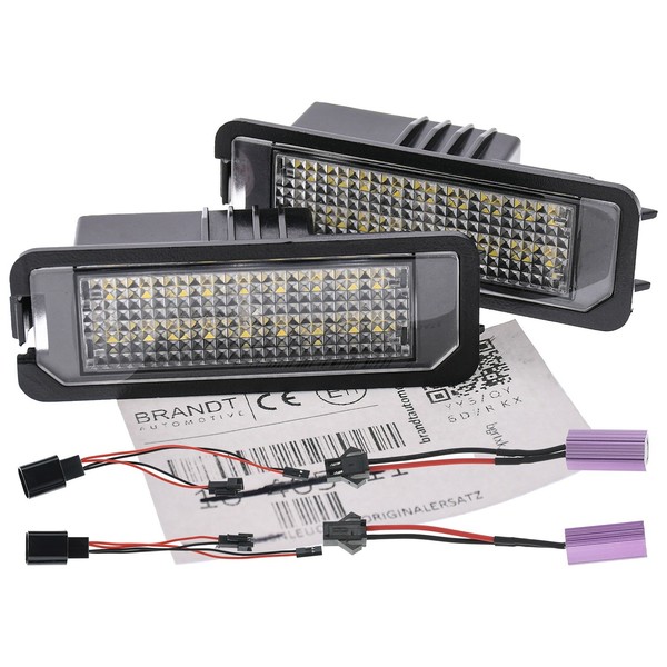 Kennzeichenbeleuchtung LED FüR Porsche Panamera I 970 2009-2016 VW Phaeton-image
