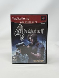Resident Evil 4 Sur PS2 - Jeu Complet En Très Bon état, Boîte Et Notice Incluses
