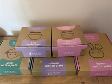 Bamboo Bamboo Bundle Suction Plates and Bowls
