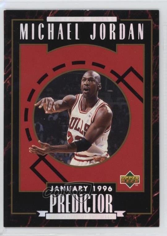 1995 Upper Deck Prize Predictor Player of the Week Michael Jordan #H2 HOF 0n7h