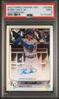 2022 TOPPS CHROME UPDATE AUTO #ACBW BOBBY WITT JR. ROOKIE RC PSA 9 AUTO