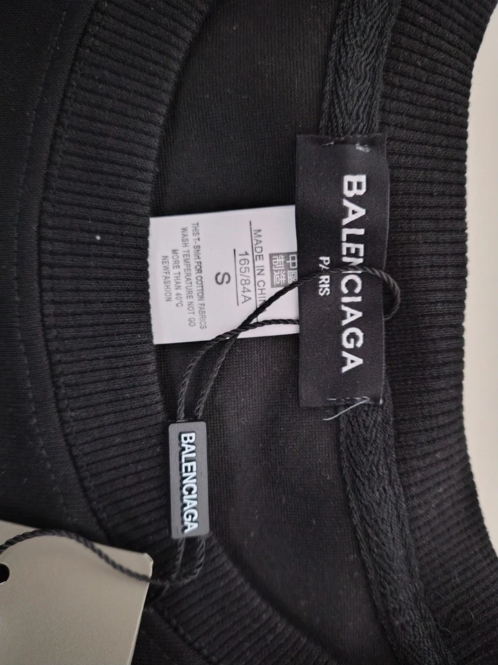 Felpa Balenciaga nera - Immagine 4 di 4