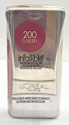 NEW OLD PACKAGE L'OREAL Infallible Never Fail Lipstick -200 TEABURRY