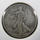 1942 Walking Liberty Half Dollar Silver 90% US Coin Circulated Philadelphia Nice