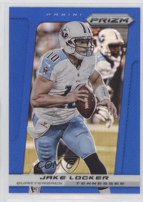 2013 Panini Prizm Wal-Mart Blue Prizm Jake Locker #45 0b5