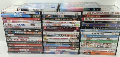 45 Lot DVDs Movies Gently Used Wholesale Assorted Bulk Video Dvd s ITEM 1041