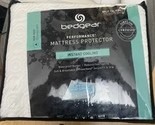 NEW  BedGear Performance  Ver-Tex Instant Mattress Protector   SPLIT CAL KING