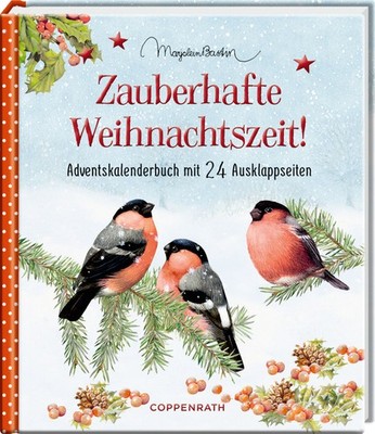 Zauberhafte Weihnachtszeit!: Adventskalenderbuch mit 24 Ausklappseiten Marj ...