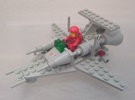 Vintage EXC LEGO Space Set 6861 X-1 Patrol Craft Complete w/ Box, Manual