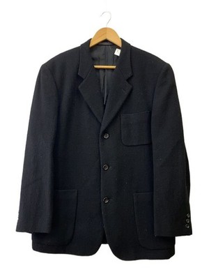 COMME des GARCONS HOMME Tanaka Homme Tailored Jacket AD1996 M Wool Black Solid H