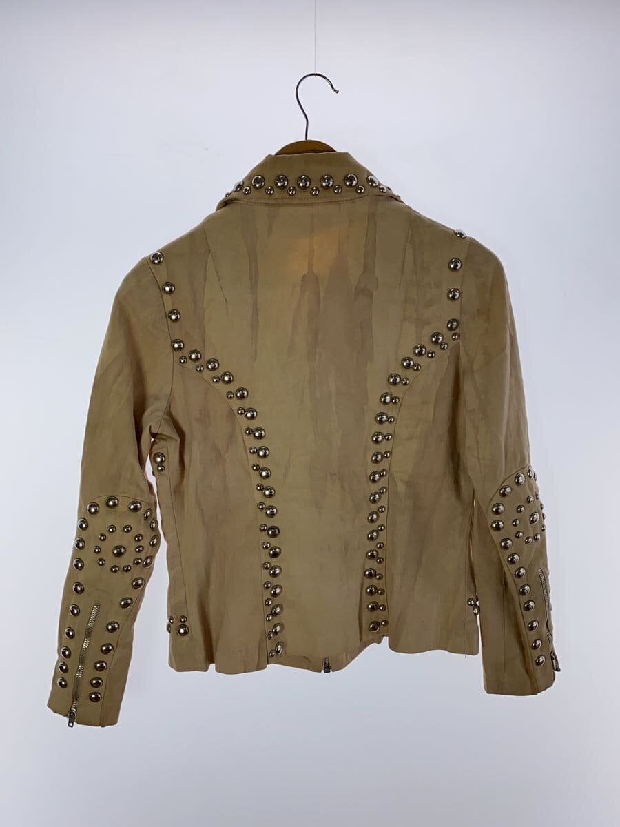 ALTRA Giacca borchie altre marche 13 14 cotone beige usata