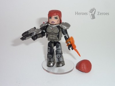 Art Asylum MiniMates Mass Effect JANE SHEPHERD 2.5-inch Figure Gun Stand 2014