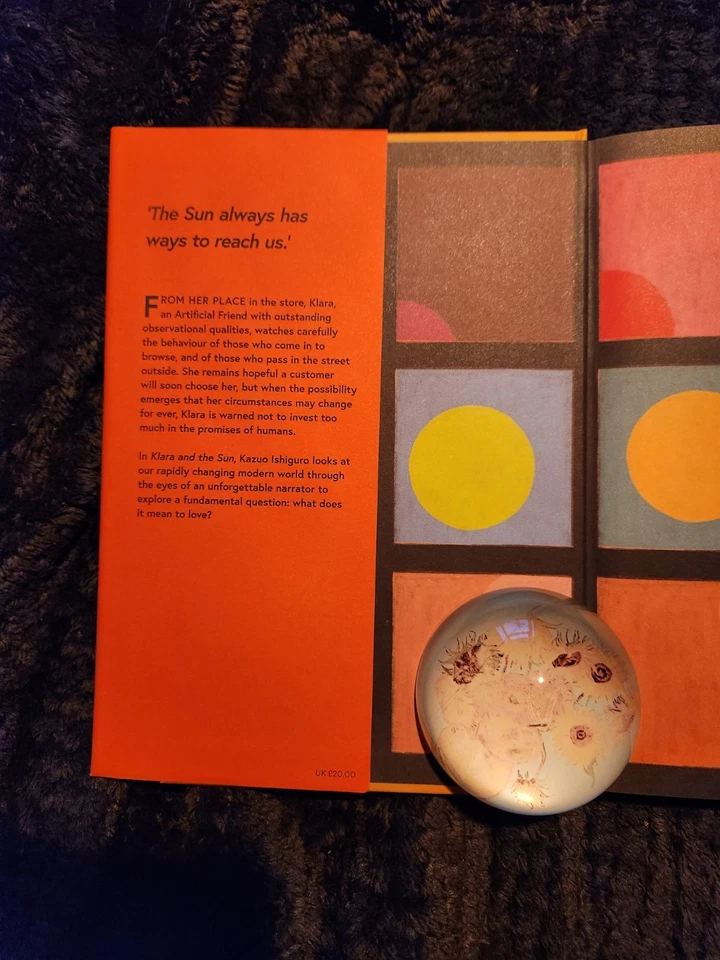 Klara and the Sun byKazuo Ishiguro Signed 1st Edition 1st Print, unread as new - Image 4 of 4