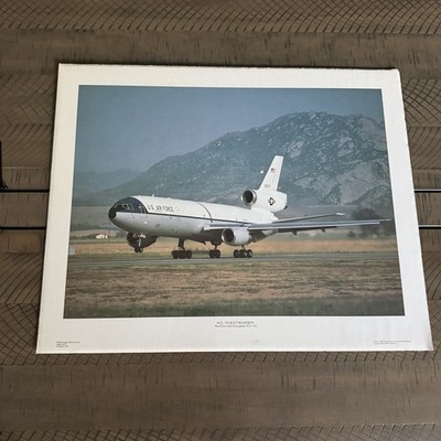 1987 Power Graphics Poster 16  x 20  #073 KC-10 Extender McDonnell Douglas Plane