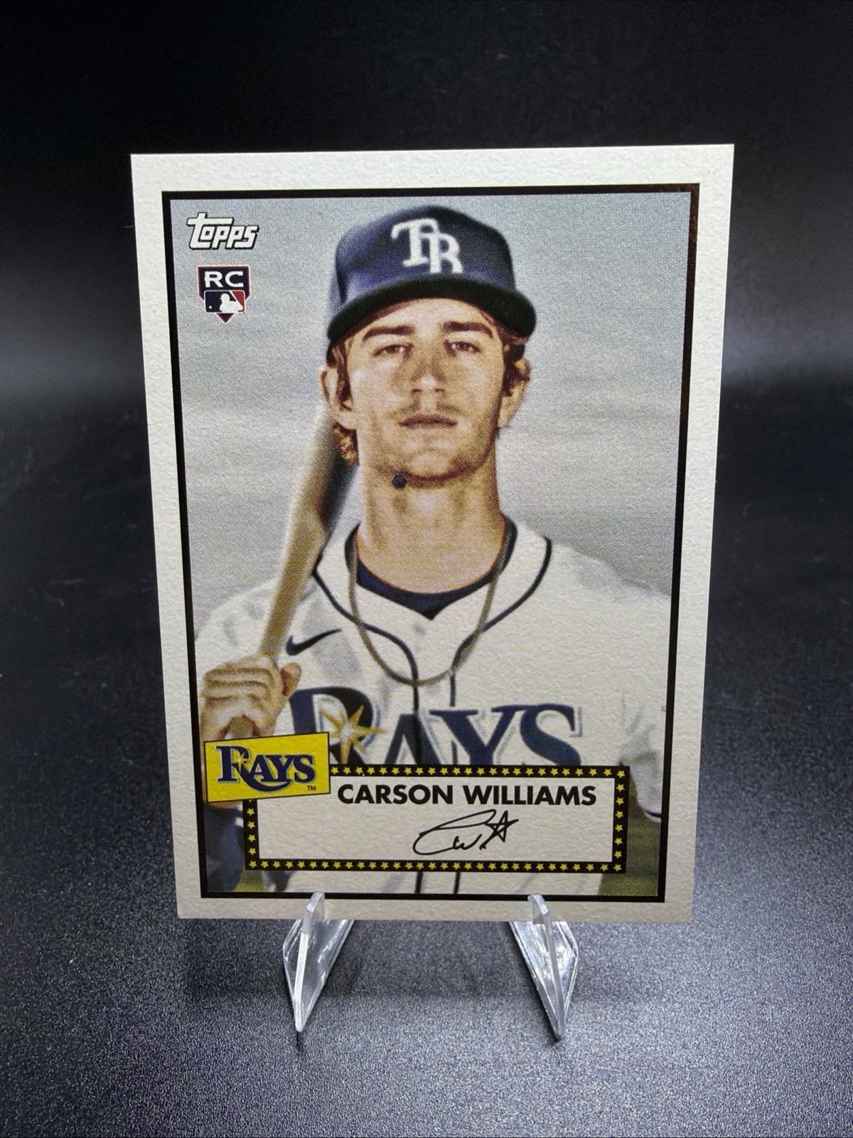 2026 Topps Carson Williams #25 1952 Topps SSP Rookie Case Hit