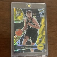 2021-22 Panini Spectra Jock Landale ⭐️ GOLD 🔥Rookie SP /10 CLEAN 2/10 SSP RC 🚀