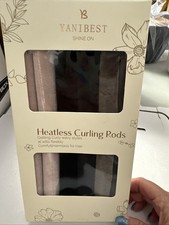 YaniBest Heatless Curling Rods for Effortless Wavy Styles Brand New In Box
