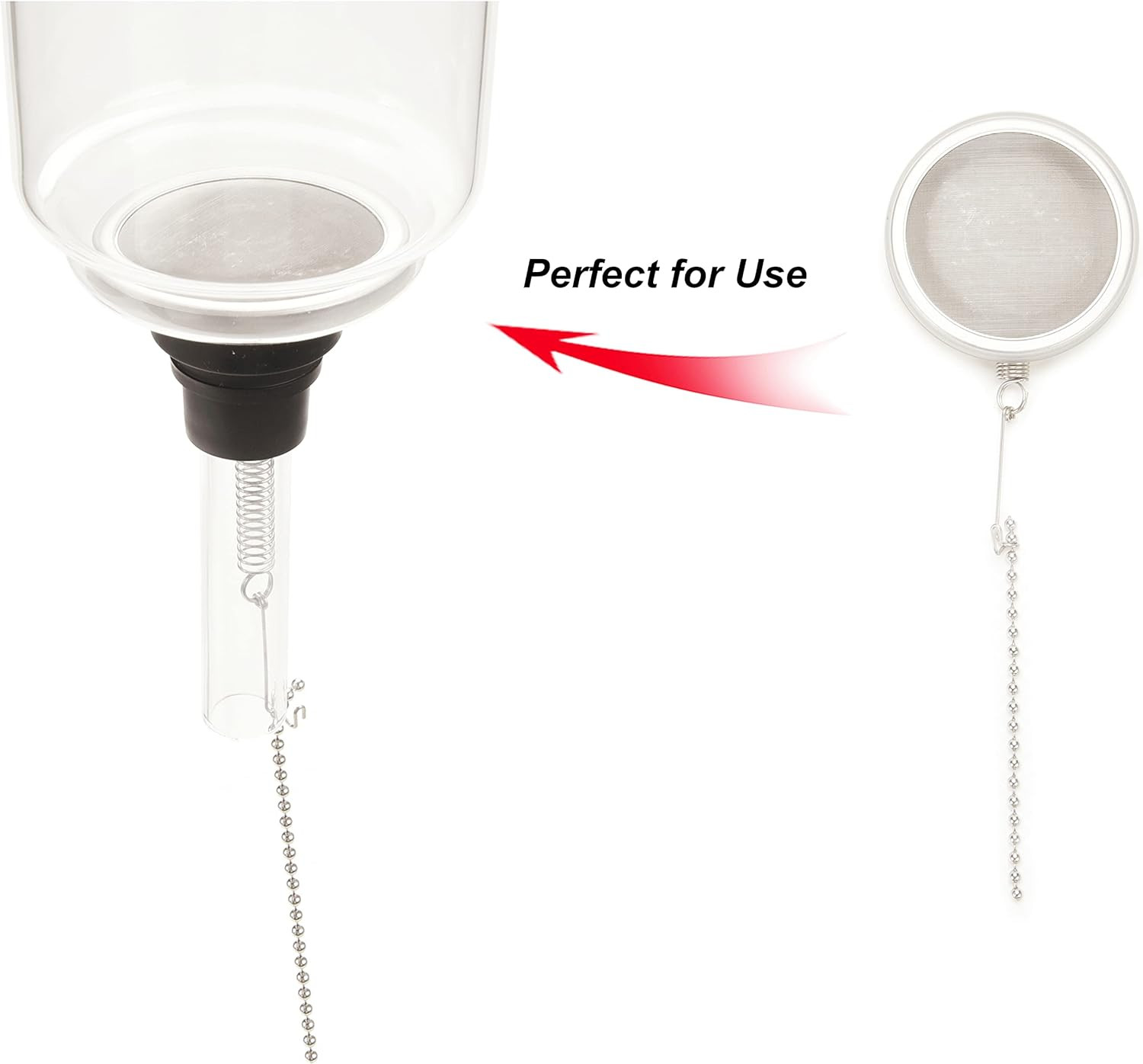 Reusable Syphon/Siphon Coffee Filter for Hario Yama Siphon Coffee Maker & Other 