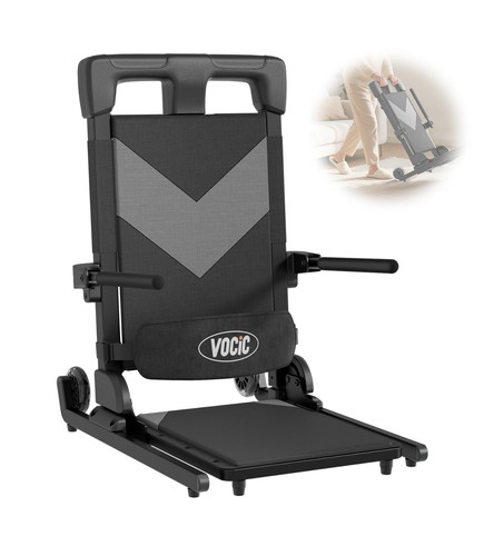 VOCIC Electric Patient Transfer Chair Floor Lift Elderly Fall Assist 350lb AX25