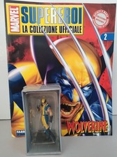 MARVEL LA COLLEZIONE UFFICIALE N° 2 WOLVERINE PRIMA USCITA STATUETTA + FASCICOLO