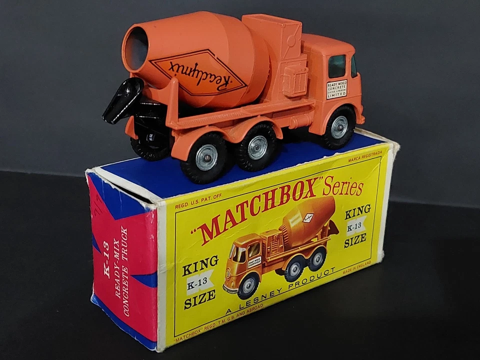 Matchbox Lesney KING SIZE K13 Readymix Concrete Truck MW  VNMB - Image 4 of 4
