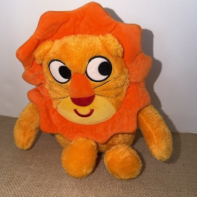 Kohl's Cares Baby Jimmy Fallon Orange Lion 11'' Plush Stuffed Animal Toy Used 