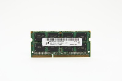 Micron 4GB DDR3 1333MHz PC3-10600S-9-11-FP Notebook Speicher RAM MT16JSF51264HZ-