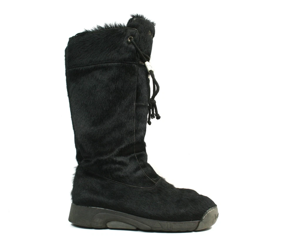 Botas altas Bumper Pony pelo piel rodilla Y2K vintage Foto 3 de 4