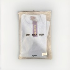 Sun Day Red 3D Tour Icon Cashmere Crew Sweater M Coast Blue NWT
