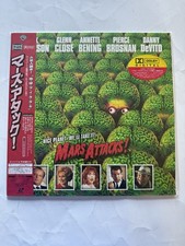 Mars Attacks Laserdisc Japan Tim Burton PILF-2400 SEALED