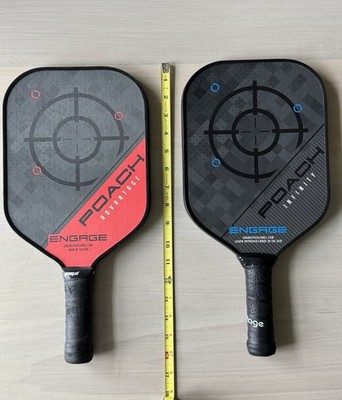 Engage Poach Infinity + Engage Poach Advantage - 2 Pickleball Paddles