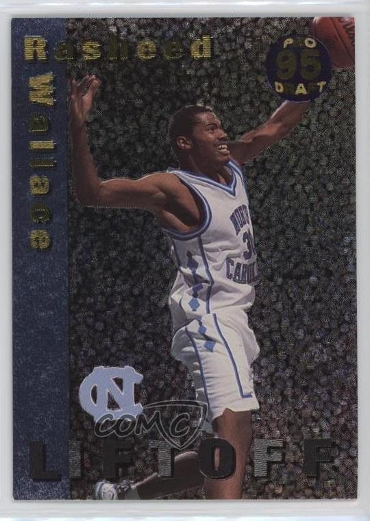 1995 Collect-A-Card Pro Draft Liftoff Rasheed Wallace #L-15 Rookie RC 2b6